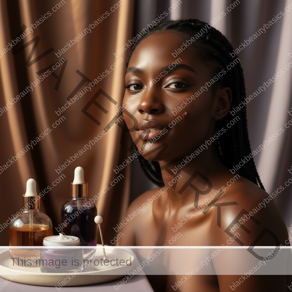 Melanin-rich skin in natural light illustrating Picking, Popping, and PIH on Melanin-Rich Skin