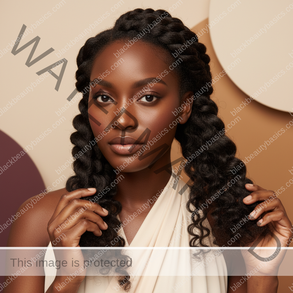 Respectful textured hair detail for Stretching Natural Hair Without Too Much Heat