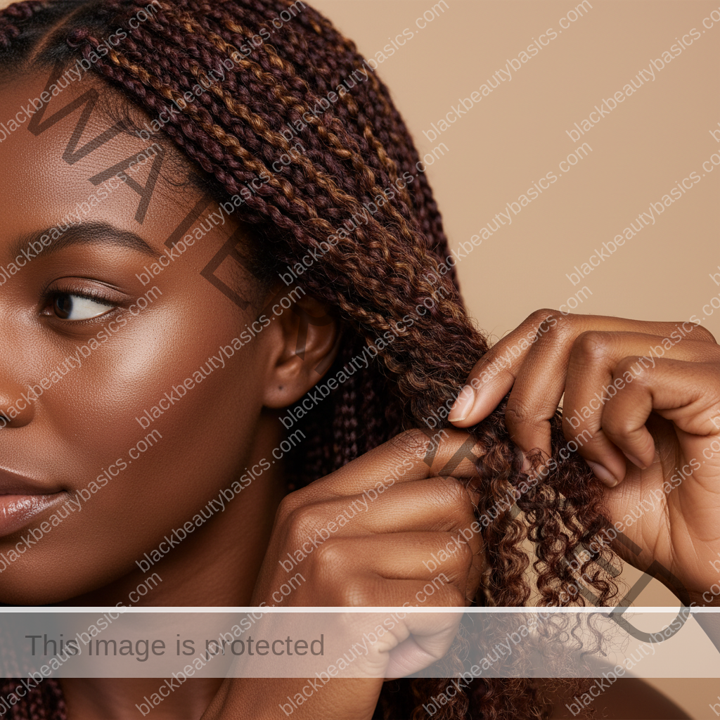 Respectful textured hair detail for How to Take Down Braids Without Losing Length
