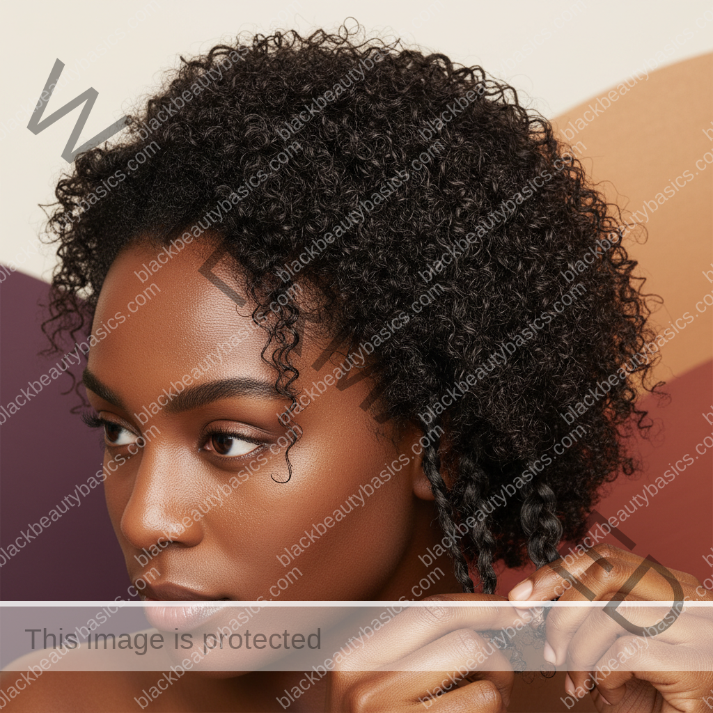Respectful textured hair detail for How to Make Wash-and-Go Styles Work on Tightly Coiled Hair
