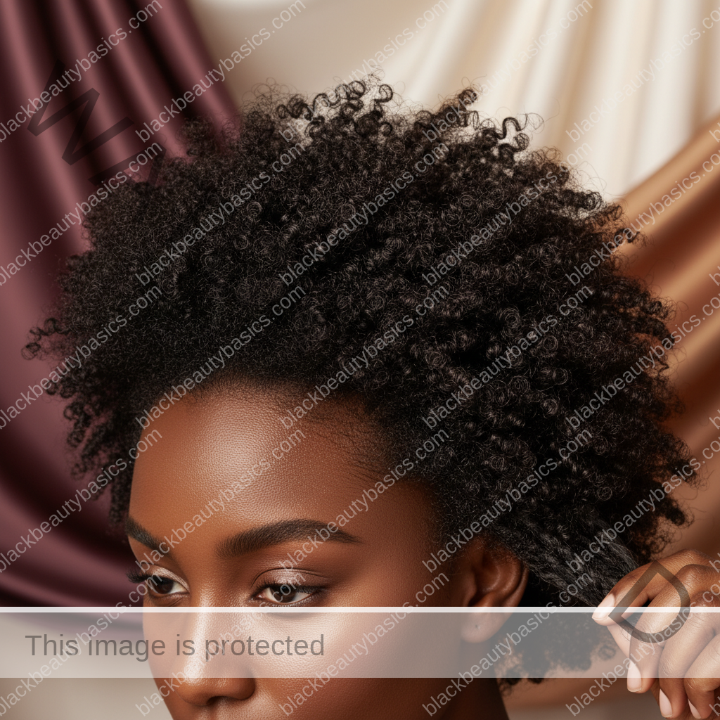 Respectful textured hair detail for Wash Day Routine for 4C Hair With Low Energy