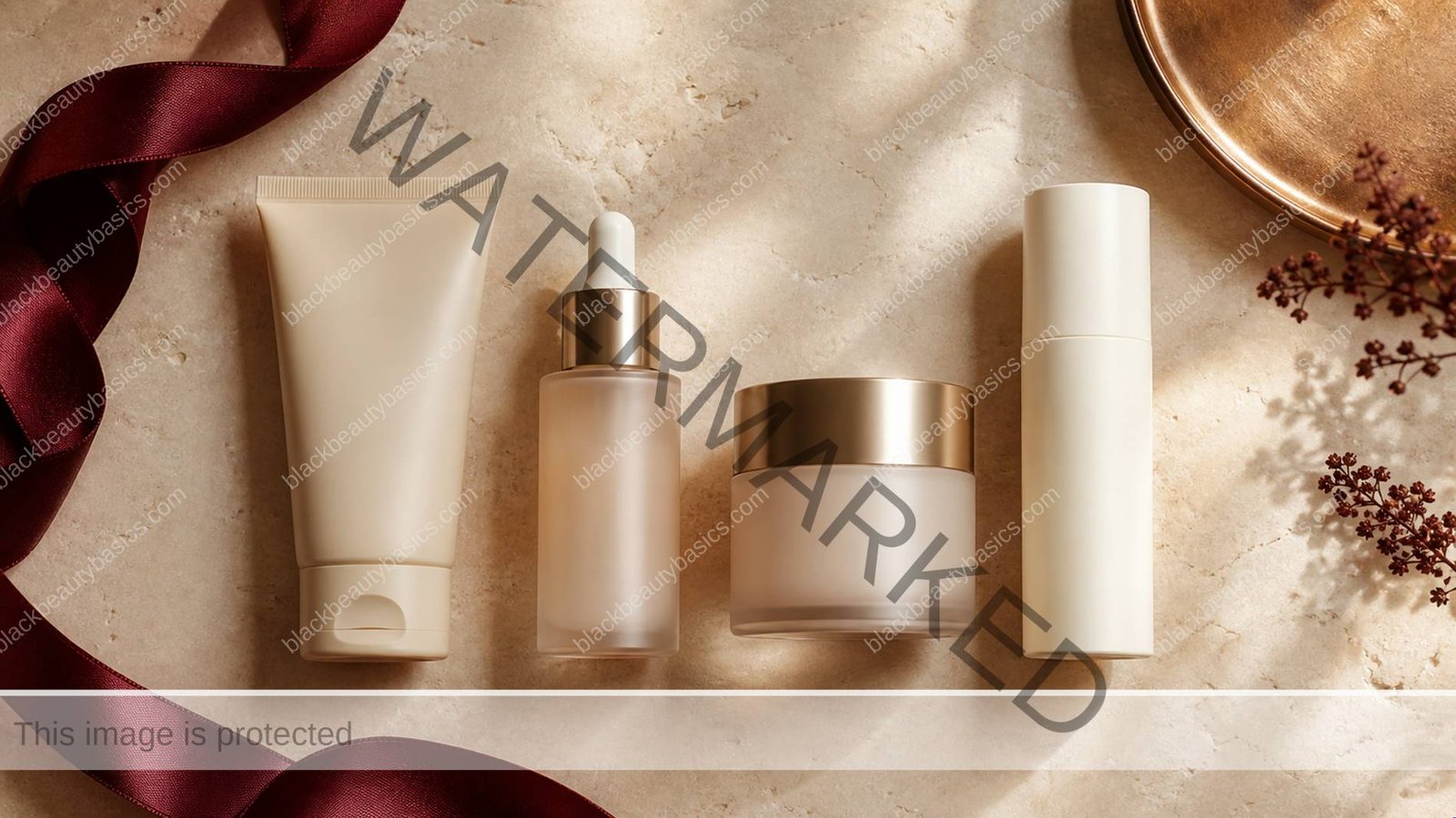 Simple brightening routine with cleanser one treatment moisturizer and sunscreen