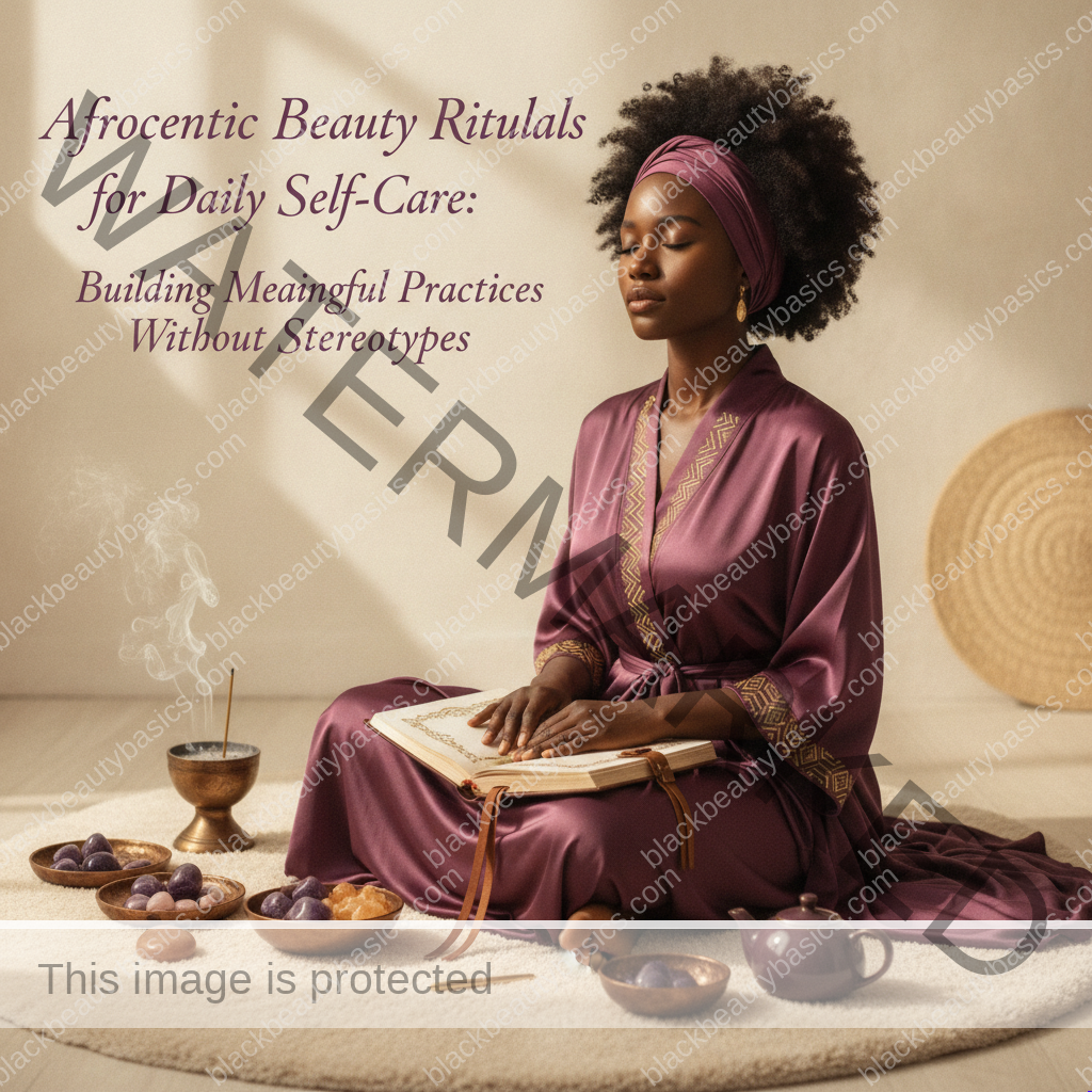 Afrocentric Beauty Rituals for Daily Self-Care: Building Meaningful Practices Without Stereotypes — editorial