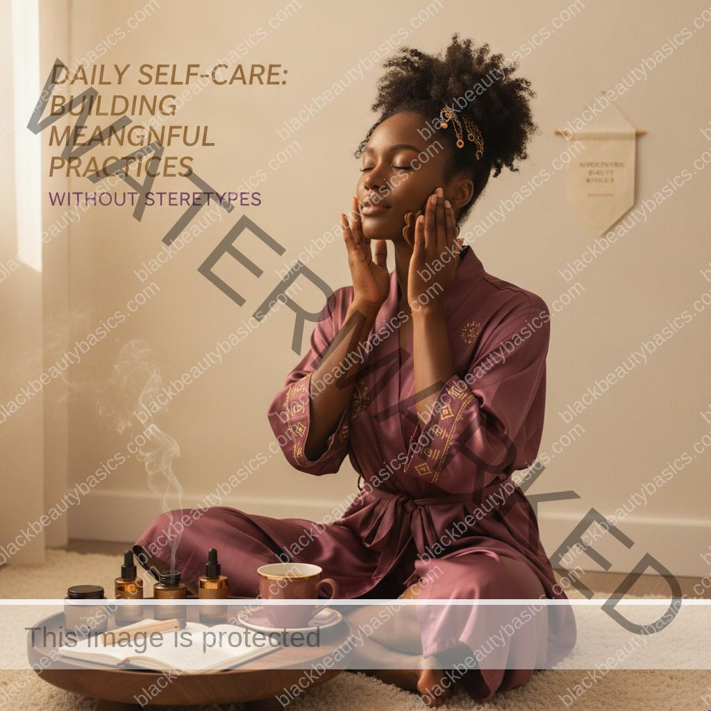 Afrocentric Beauty Rituals: Self-Care for Black Women