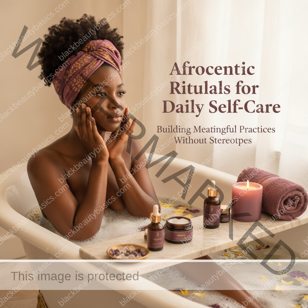 Afrocentric Beauty Rituals for Daily Self-Care: Building Meaningful Practices Without Stereotypes — step by step