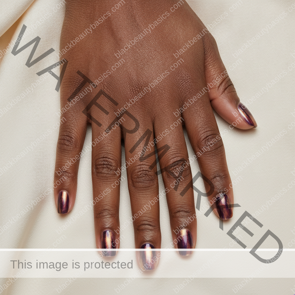 Editorial context image for Black Nail Art and Natural Nail Care