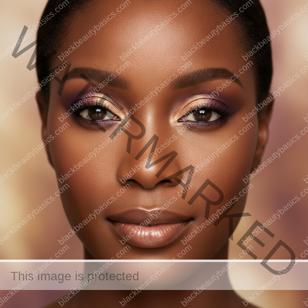 Editorial context image for Bold Eyeshadow on Dark Skin