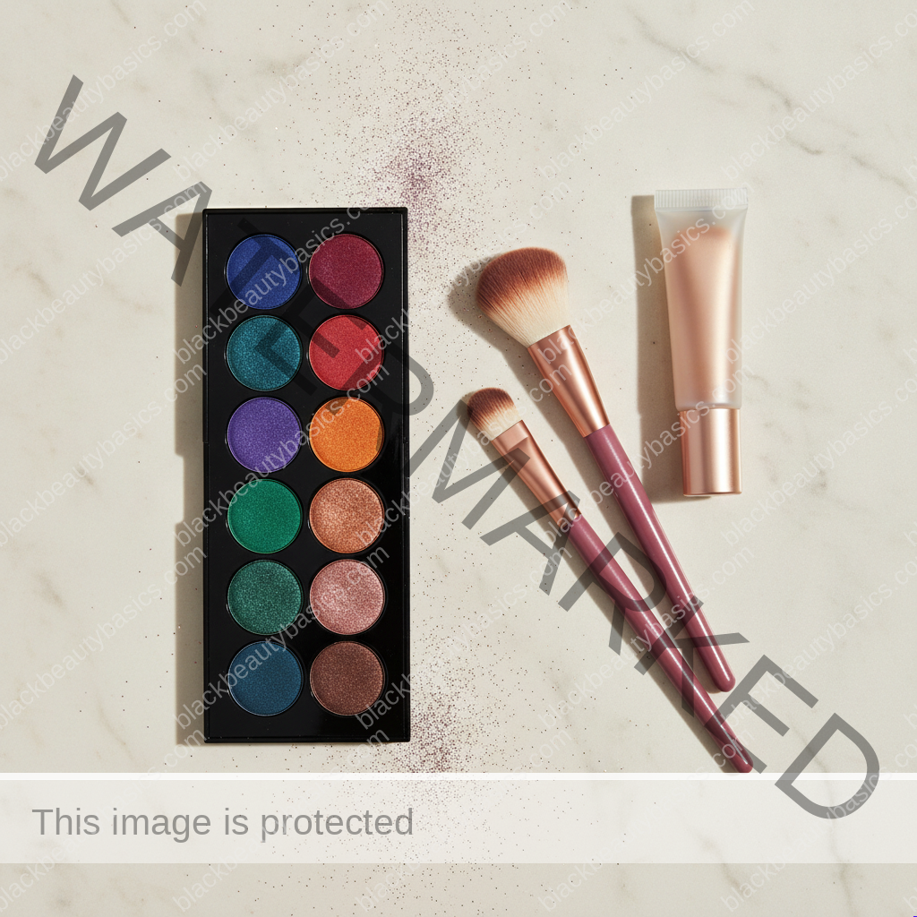 Carefully selected tools for Bold Eyeshadow on Dark Skin
