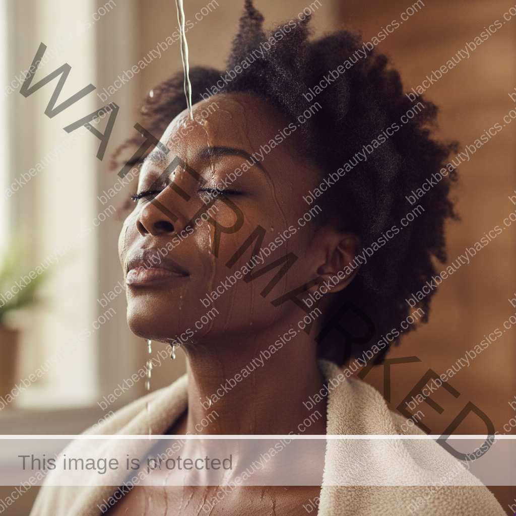 Editorial context image for Facial Massage for Black Women