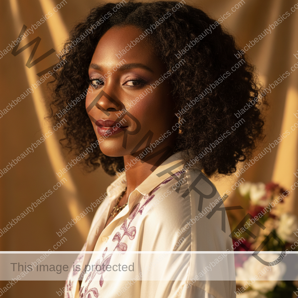 Editorial context image for Long-Lasting Makeup for Oily Dark Skin