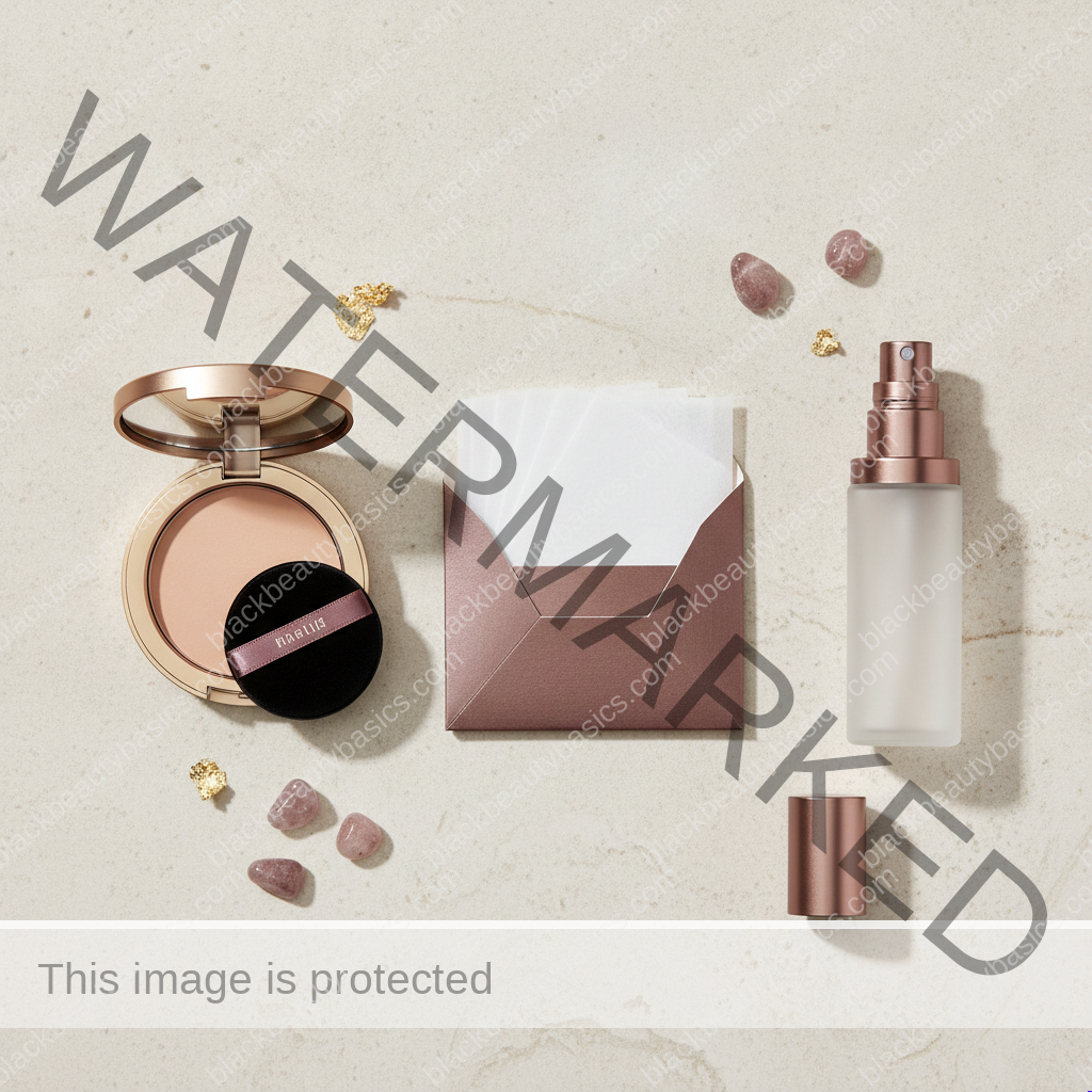 Carefully selected tools for Long-Lasting Makeup for Oily Dark Skin