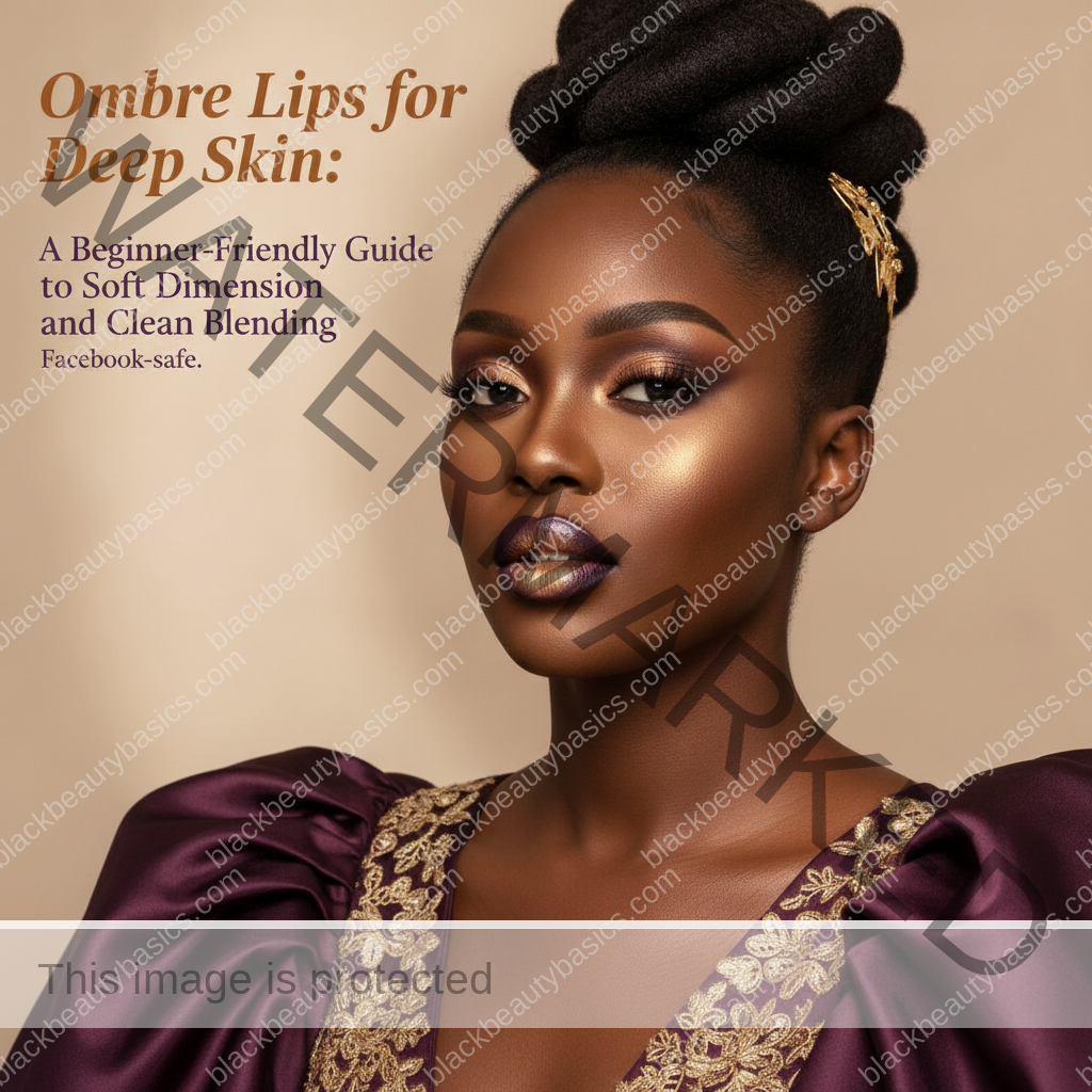 Ombre Lips for Deep Skin: Beginner's Guide to Soft Dimension