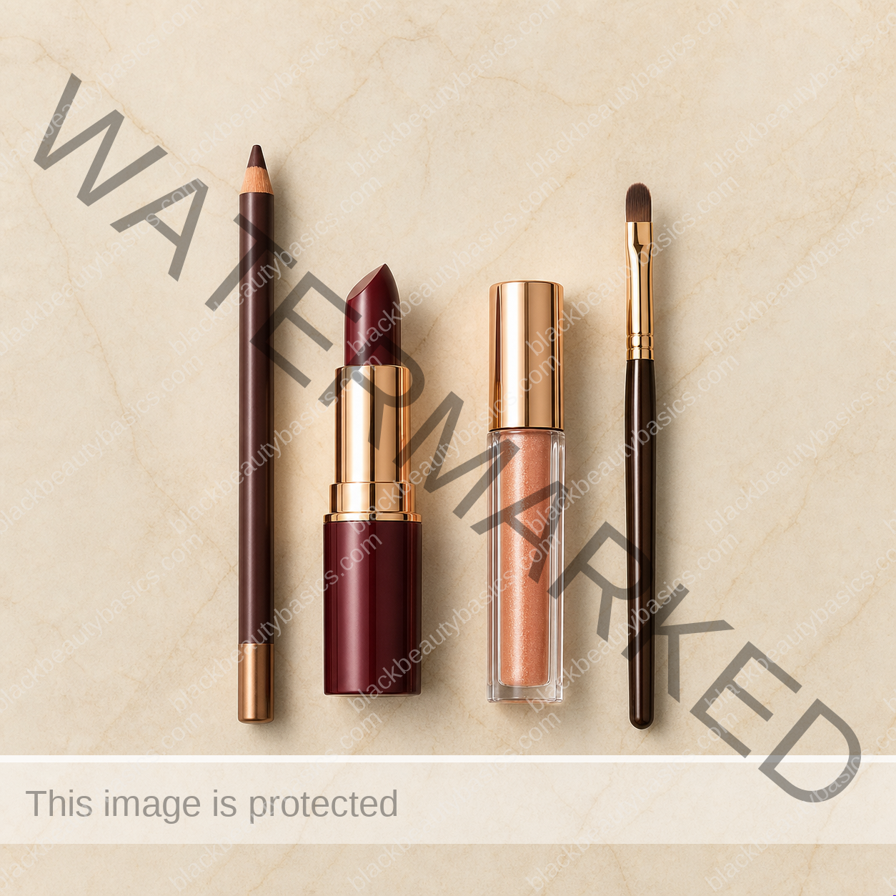 Carefully selected tools for Ombre Lips for Deep Skin