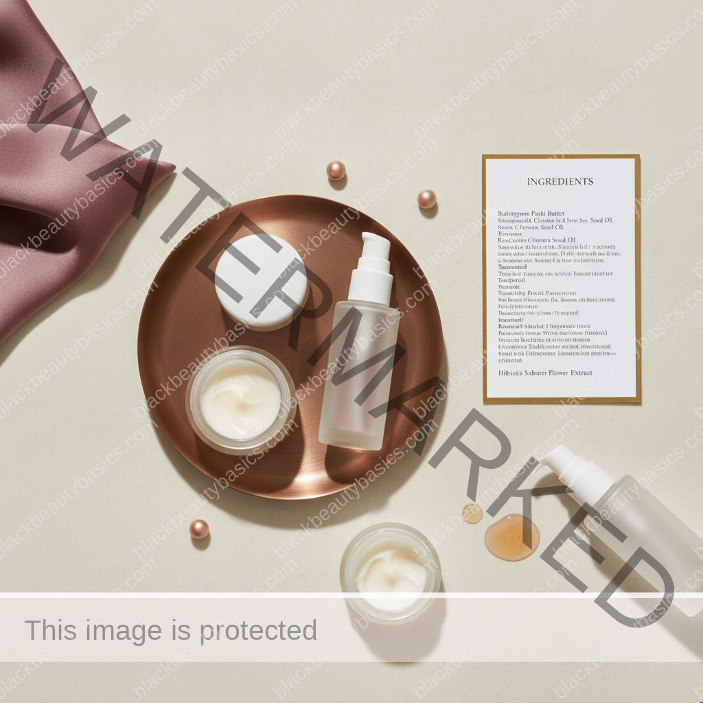 Simple product criteria setup for fragrance-free skincare label reading and a lower-variable routine