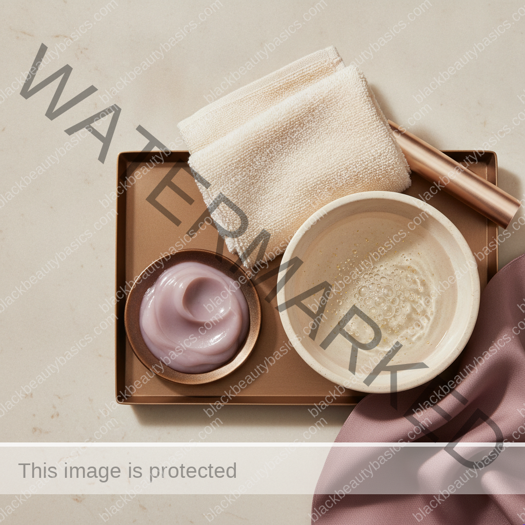 Simple product criteria setup for choosing a gentle cleanser when melanin-rich skin feels tight after washing