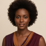 Black woman with rich brown skin representing a no-actives baseline routine for melanin-rich sensitive skin