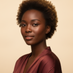 Black woman with rich brown skin representing slowly reintroducing exfoliation after an overworked acid routine