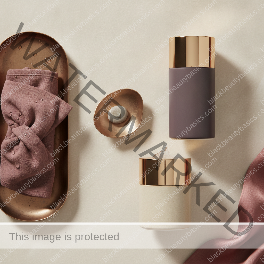 Simple product criteria setup for a protective minimal routine for skin that feels burning and reactive