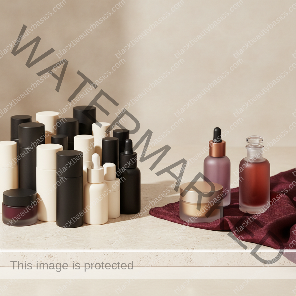 Simplified skincare setup related to dark neck on black women: friction, hormones, and when to ask for help
