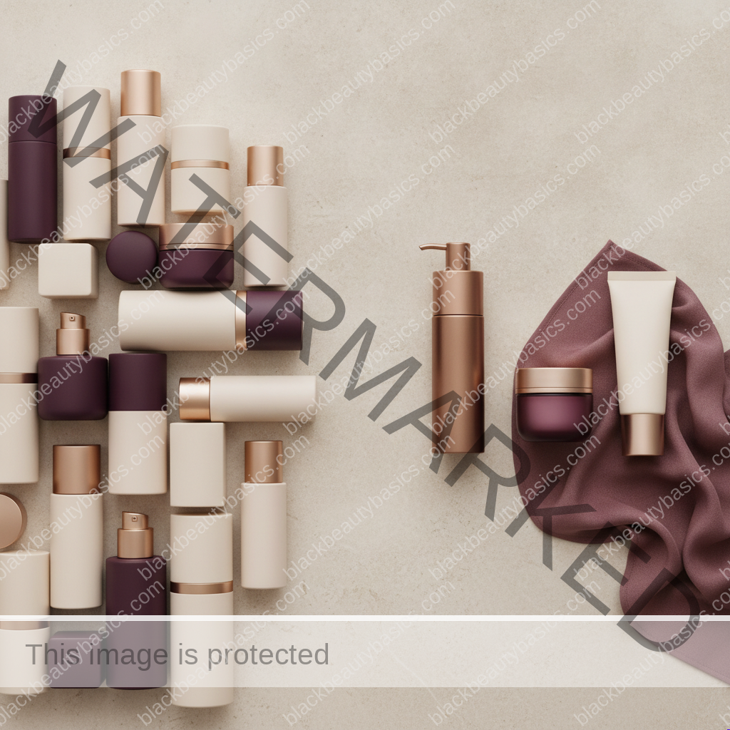 Simplified skincare setup related to what to do when your skin looks dull but feels sensitive